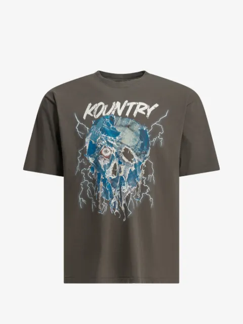 KAPITAL Denim Face T-shirt