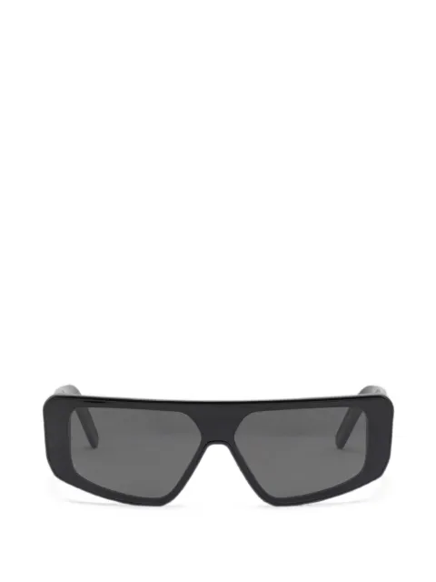 Rick Owens geometric-frame sunglasses