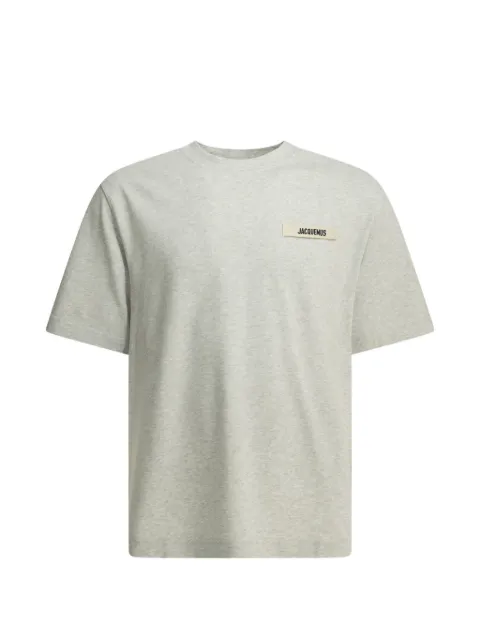 Jacquemus logo-patch cotton T-shirt