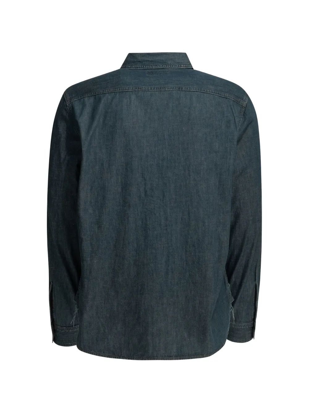 Ralph Lauren RRL Button-up denim overhemd Blauw