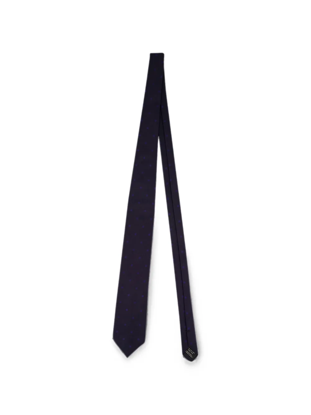 TOM FORD polka-dot silk tie - Blau