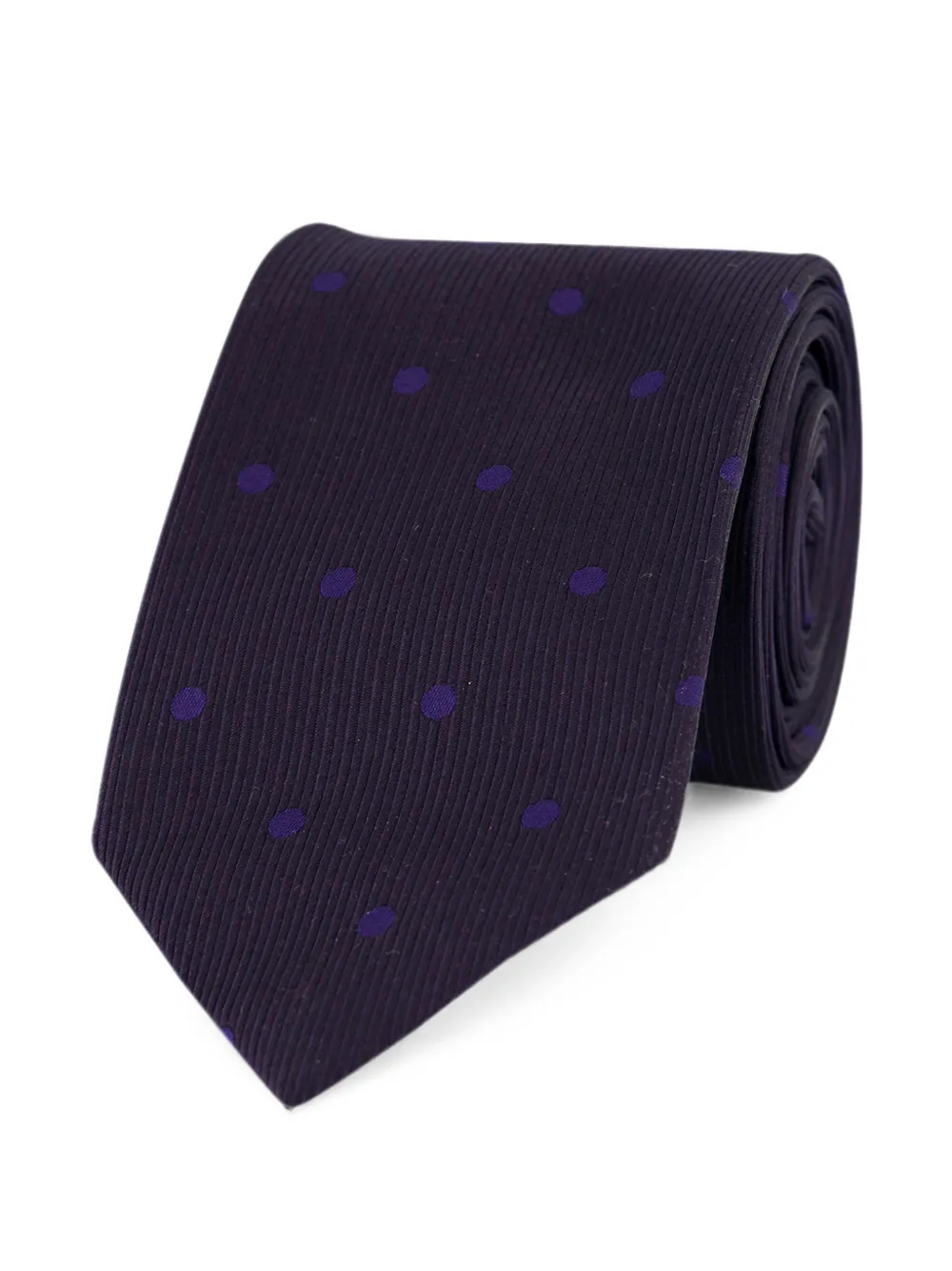 TOM FORD Stropdas met stippen Blauw