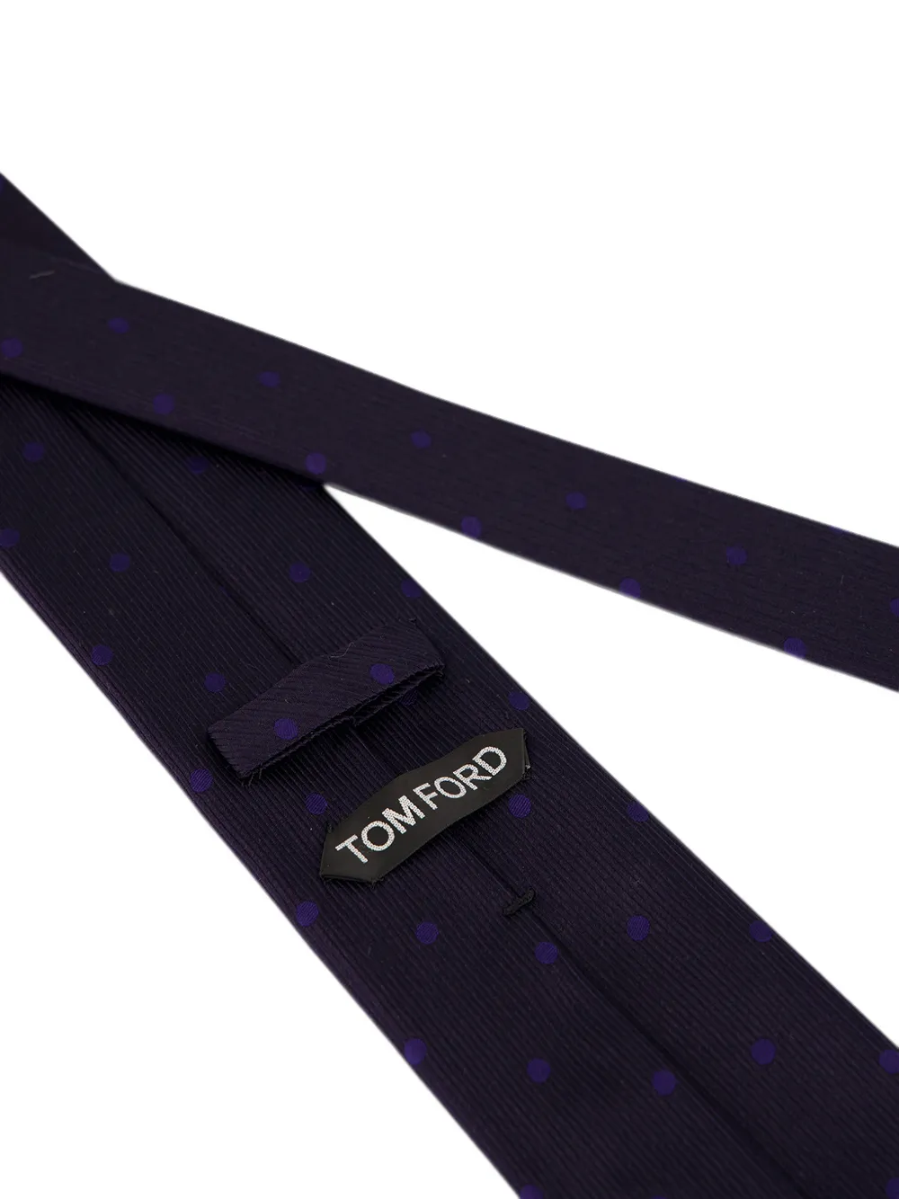 TOM FORD Stropdas met stippen Blauw