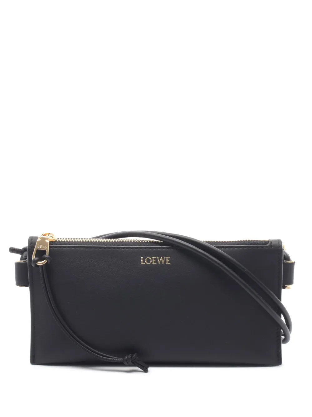 Loewe Pre-Owned 2010-2026 Nappa Joya Pouch shoulder bag - Nero