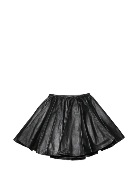 Haikure pleated mini skirt