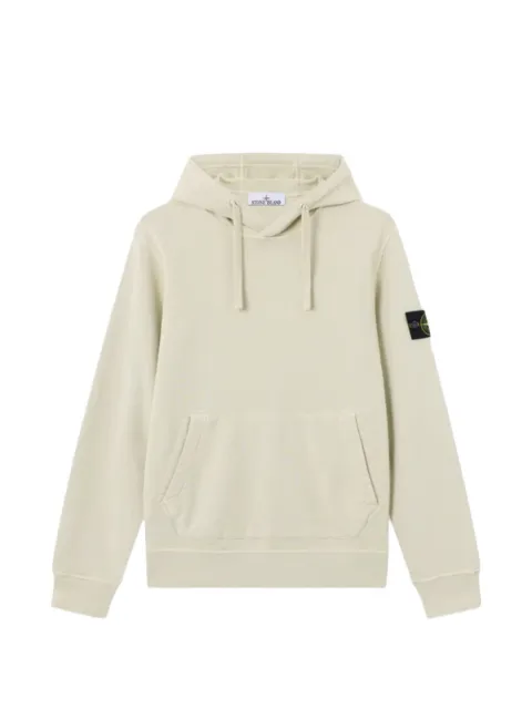 Stone Island sudadera con capucha y parche del logo