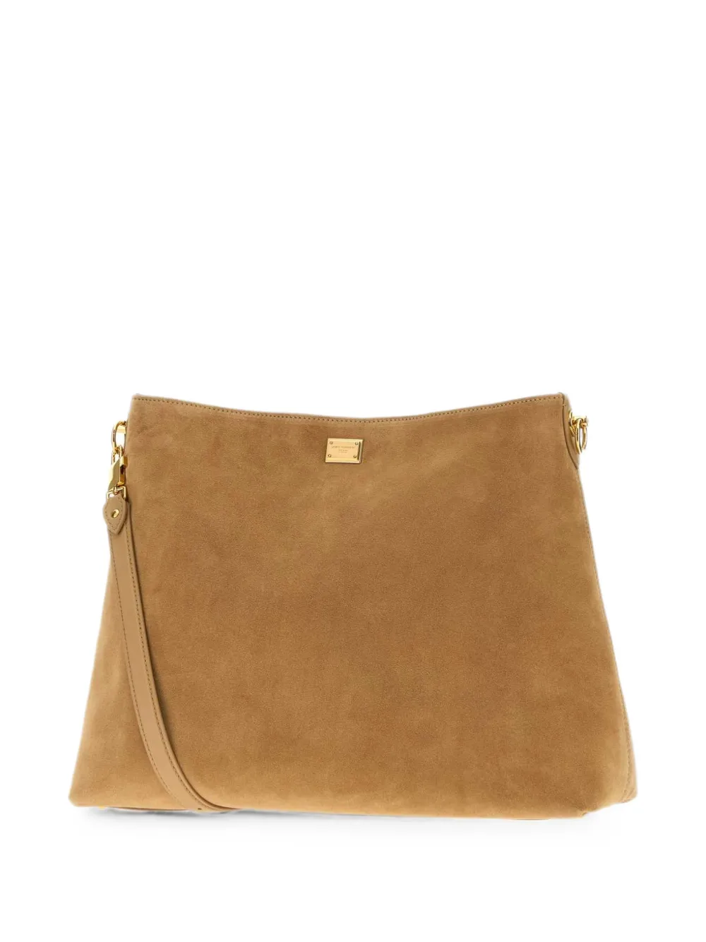 Dolce & Gabbana Suède schoudertas Beige