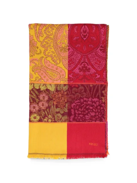 Kenzo Pre-Owned paisley floral-print scarf
