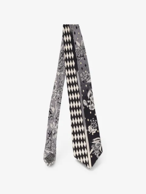Versace Pre-Owned floral-print tie