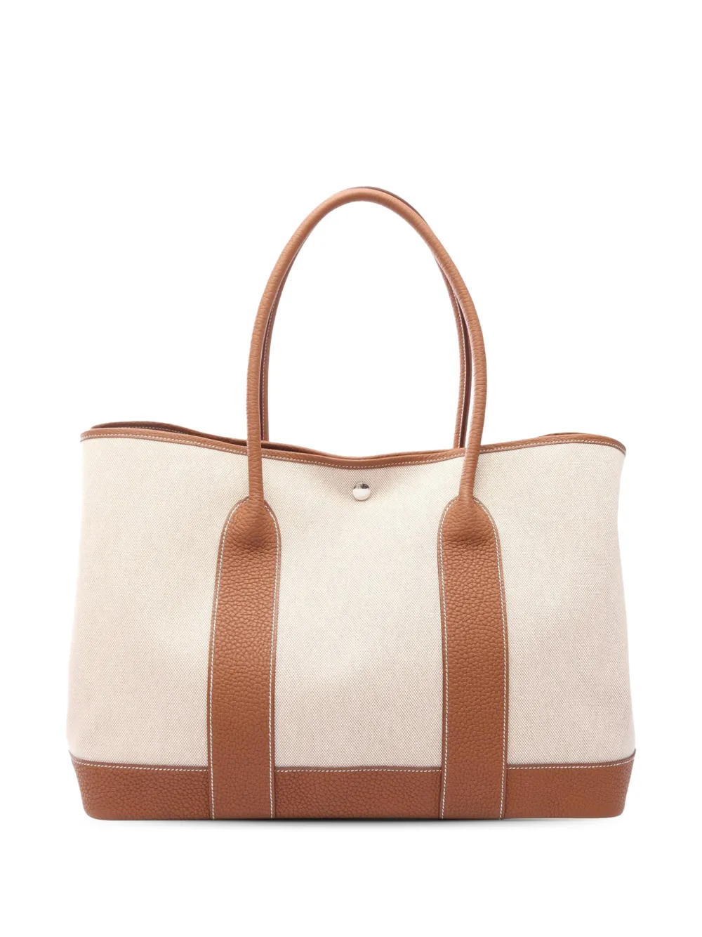 Hermès Pre-Owned 2025 Toile and Negonda Garden Party 39 tote bag - Toni neutri