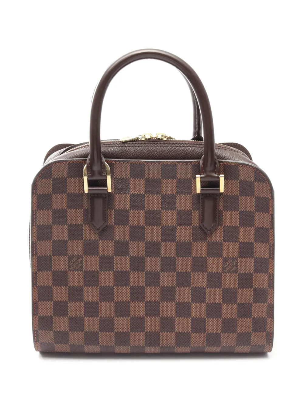 Louis Vuitton Pre-Owned 2001 Damier Ebene Triana handbag - Marrone
