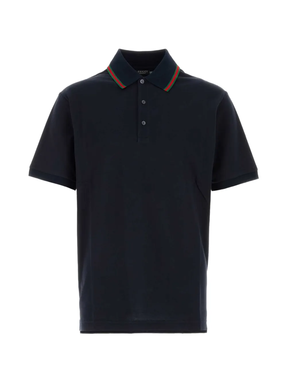 Gucci Web-stripe polo shirt - Blau
