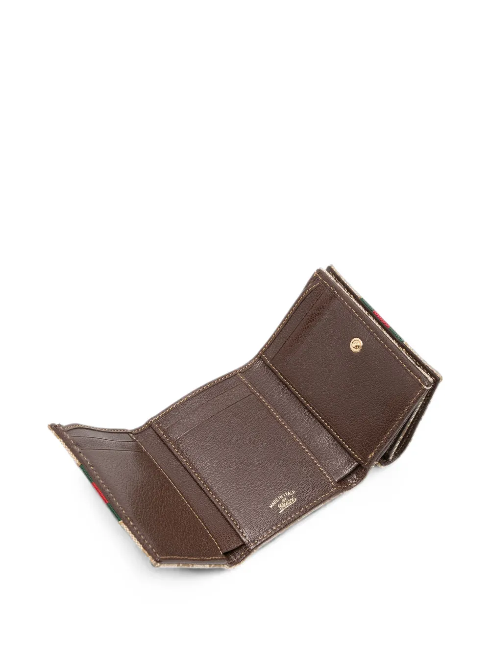 Gucci Horsebit GG Supreme portemonnee Beige