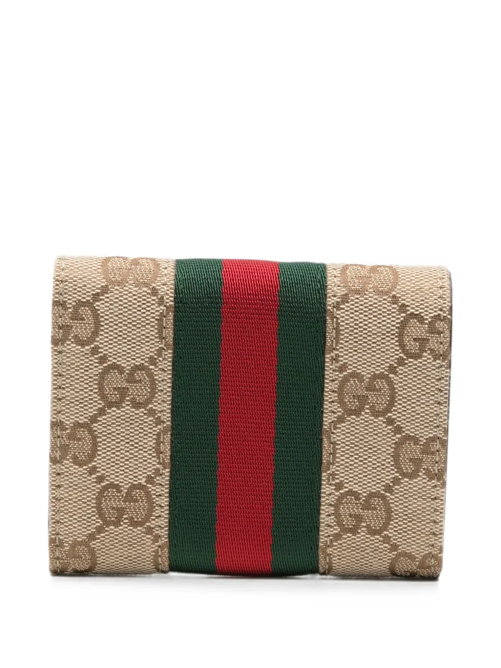 Gucci Horsebit GG Supreme portemonnee Beige