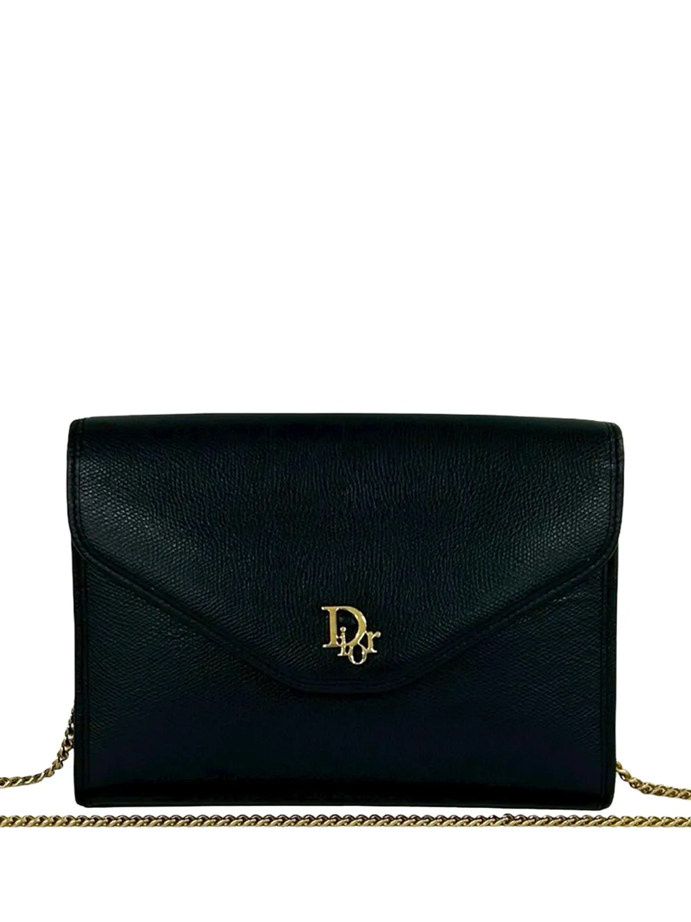 Christian Dior Pre-Owned 20th Century Leather Chain shoulder bag - Nero