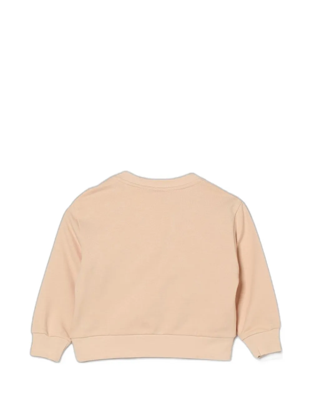 Elisabetta Franchi Kids Trui met pailletten-monogram Beige