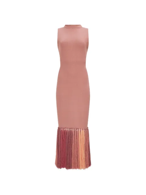 Aje Sofina tassel-trim dress
