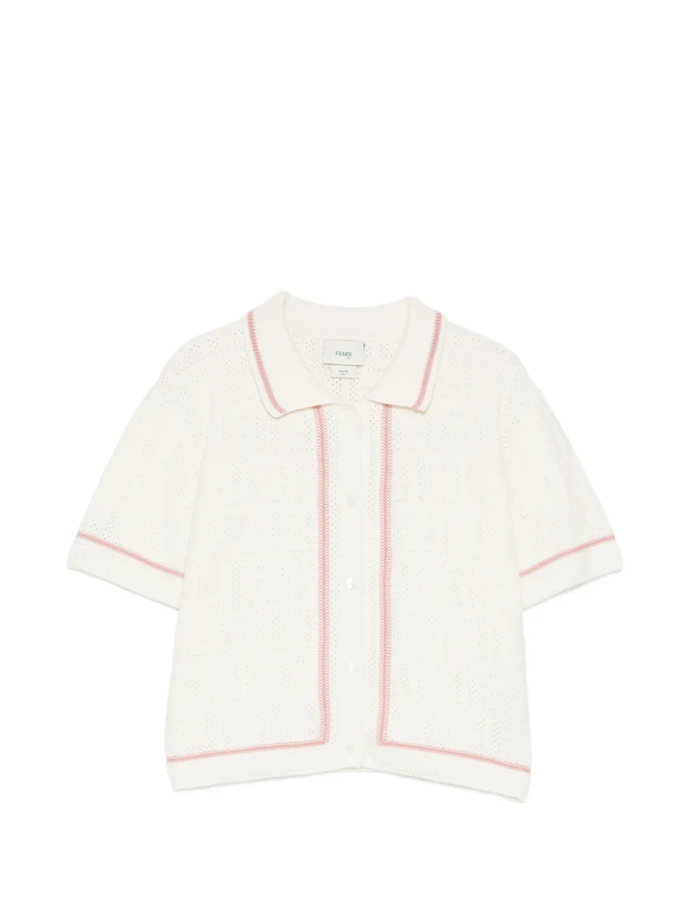 Fendi Kids Junior Hemd - Weiß