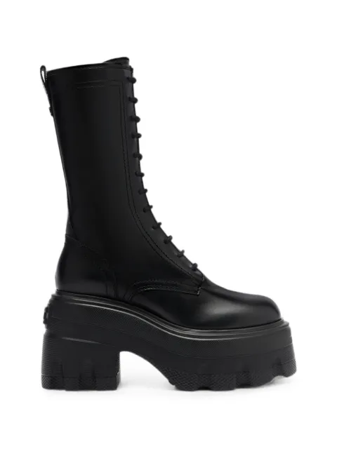 Casadei Maxxxi leather biker boots