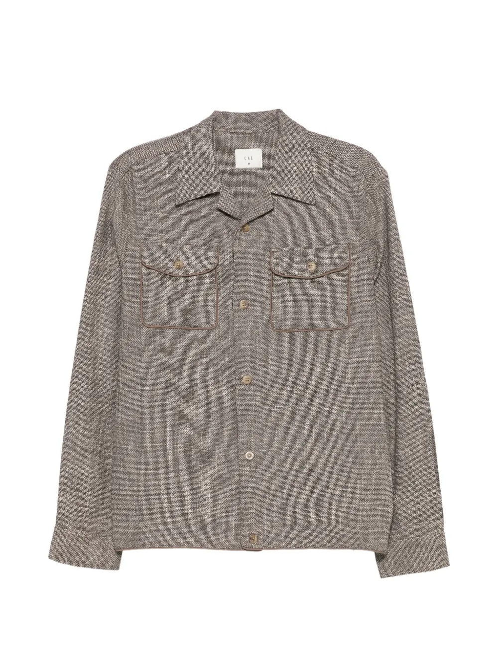 Che Redford Long-sleeve Shirt In Brown
