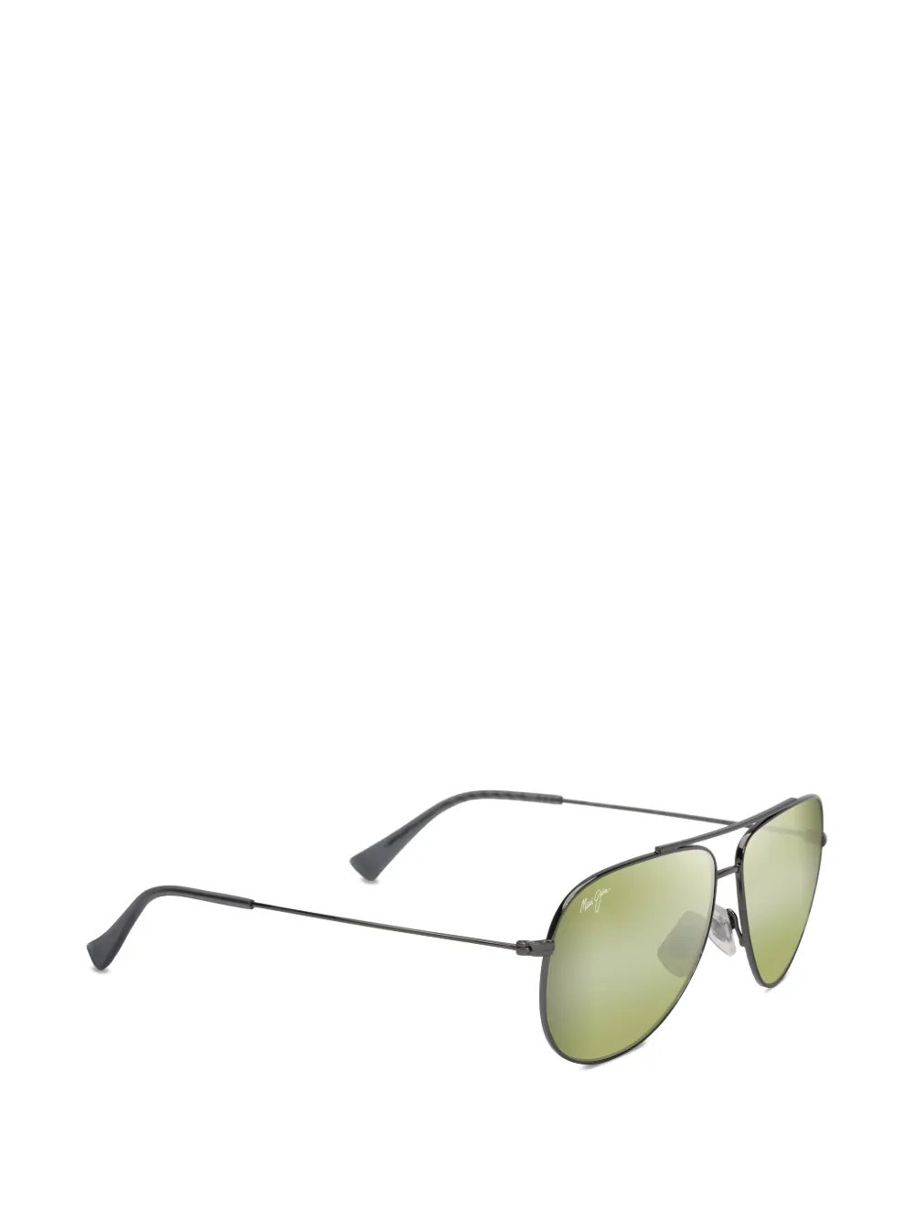 Maui Jim Hau oli pilot-frame sunglasses Zwart