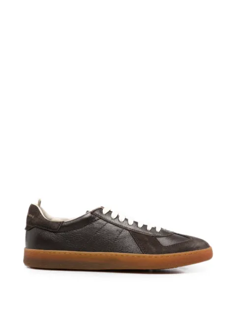 Officine Creative Militia panelled sneakers
