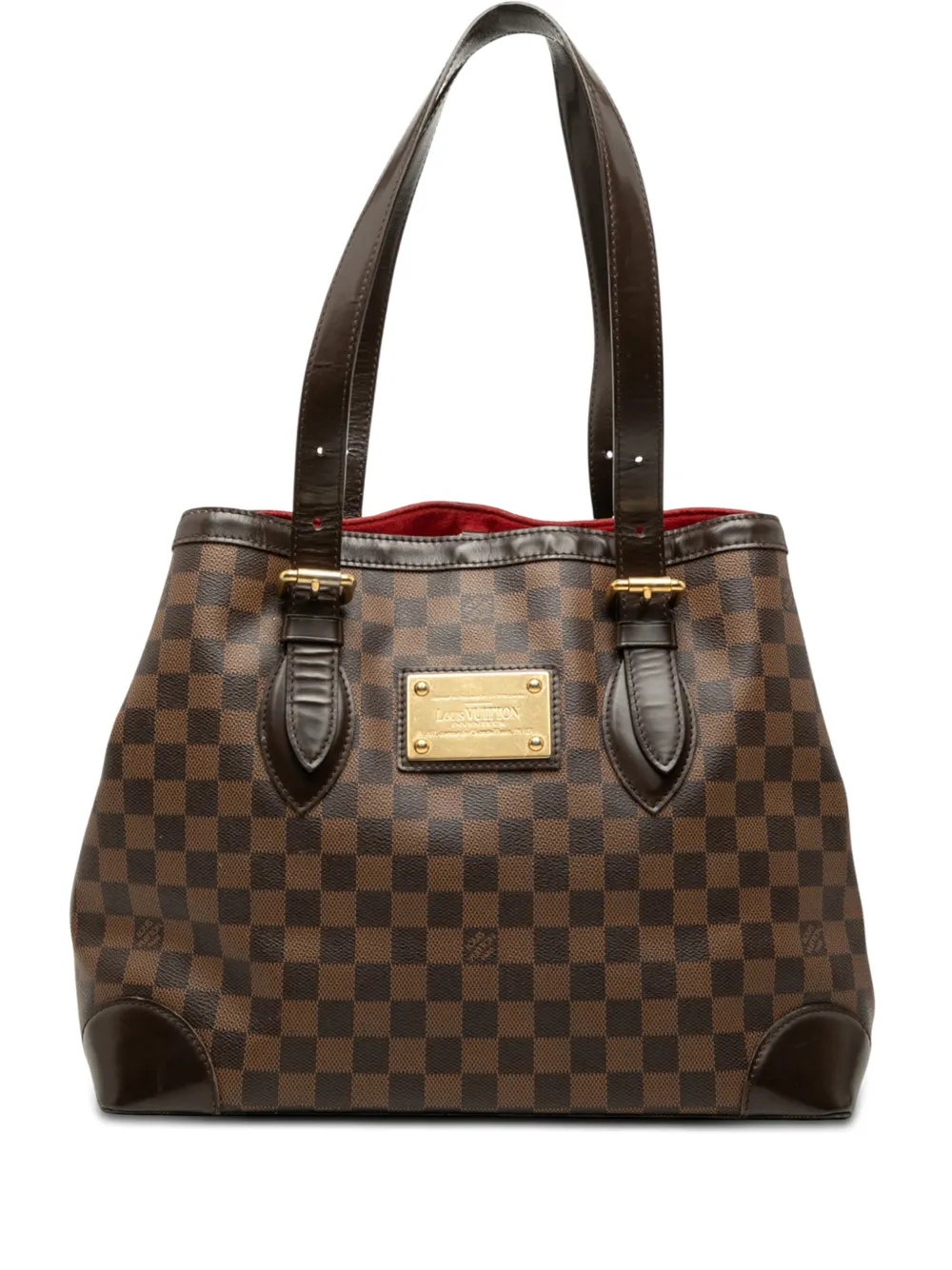 Louis Vuitton Pre-Owned 2011 Damier Ebene Hampstead MM tote bag - Brown