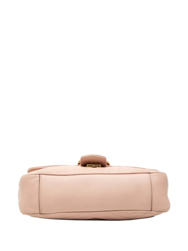 Gucci Pre-Owned 2016-2026 Medium GG Marmont Matelasse Leather