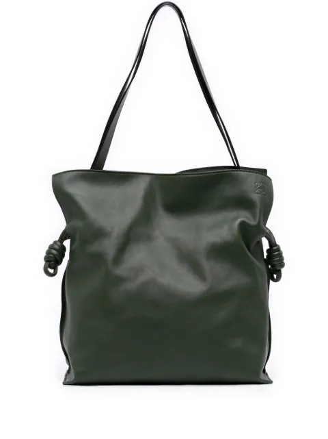 Loewe Pre-Owned 2021 Large Calfskin Flamenco Knot Clutch tote bag