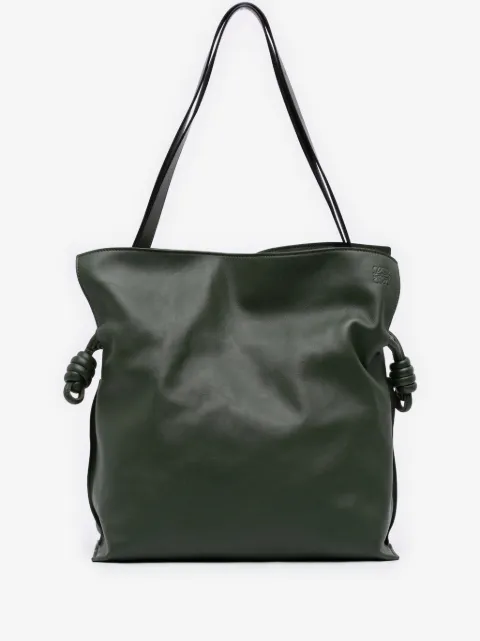 Loewe Pre-Owned 2021 Large Calfskin Flamenco Knot Clutch tote bag