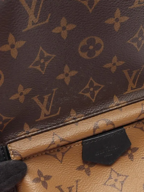 brown louis vuitton backpack men Monogram Palm Springs MM 1817331  FASHIONPHILE  MM  Palm Springs Backpack PM- Material