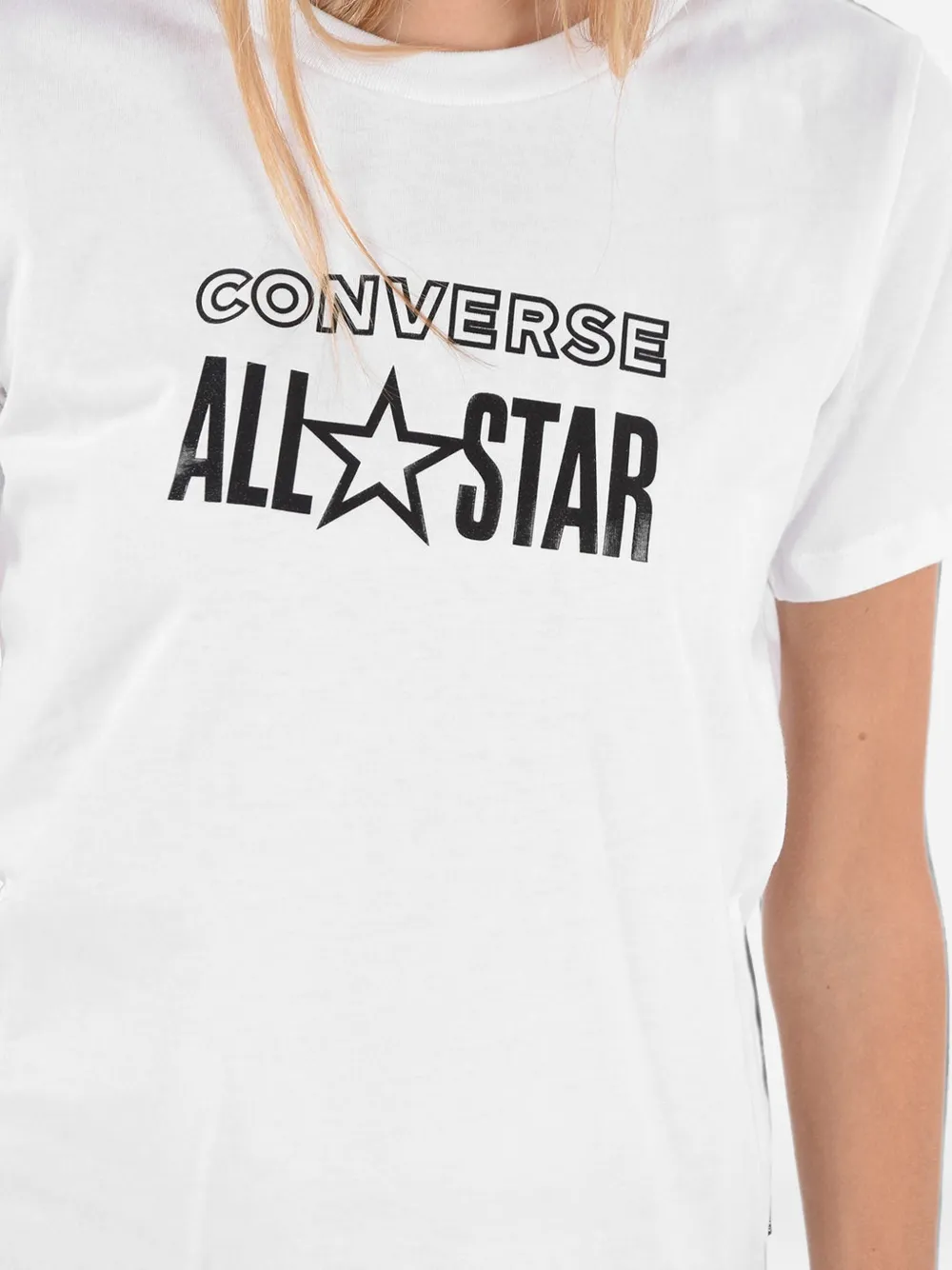 Converse Logo-print T-shirt In White