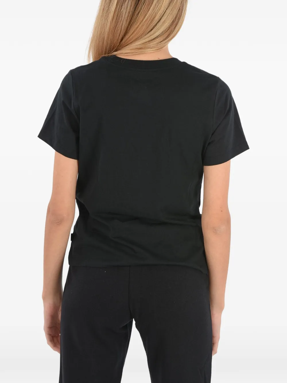 Converse Logo-print T-shirt In Black