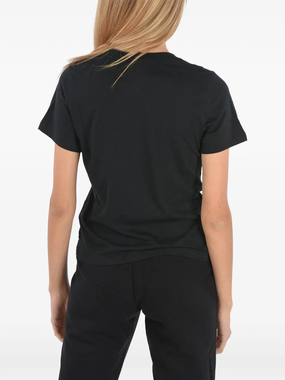Converse Logo-print T-shirt In Black