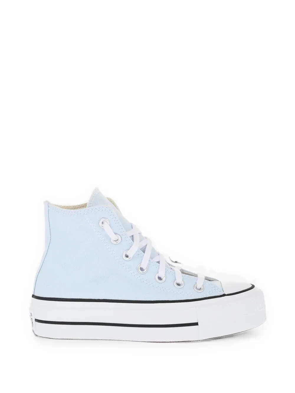 Converse Chuck Taylor All Star Lift canvas sneakers met plateauzool Wit