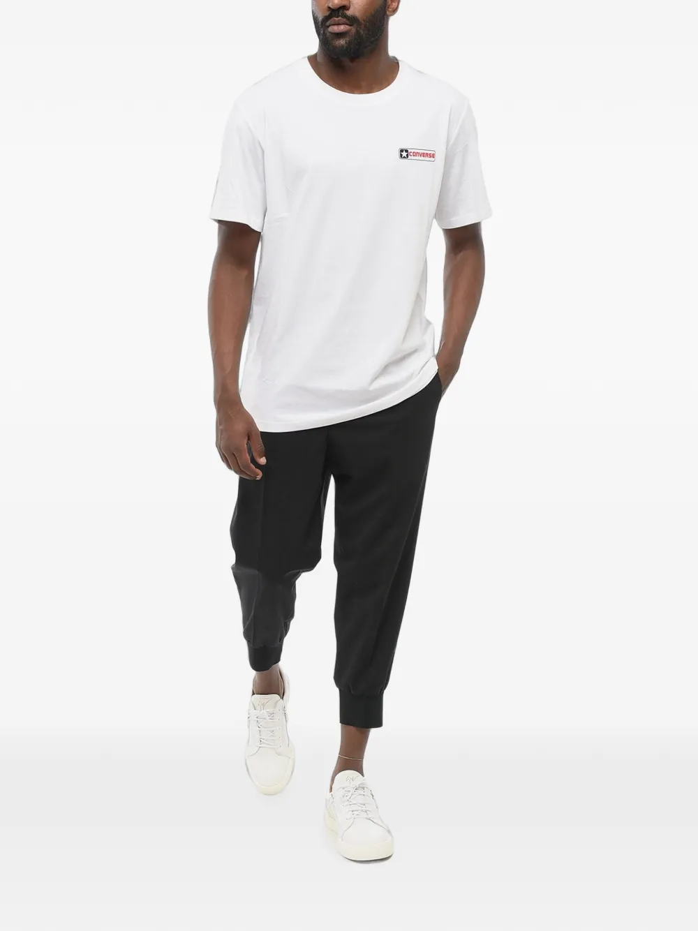 Converse Logo-print T-shirt In White