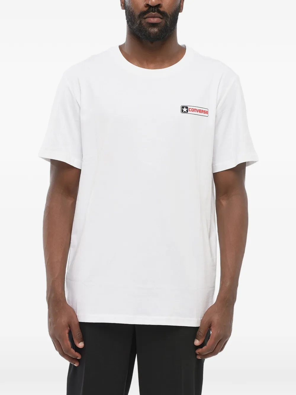 Converse Logo-print T-shirt In White