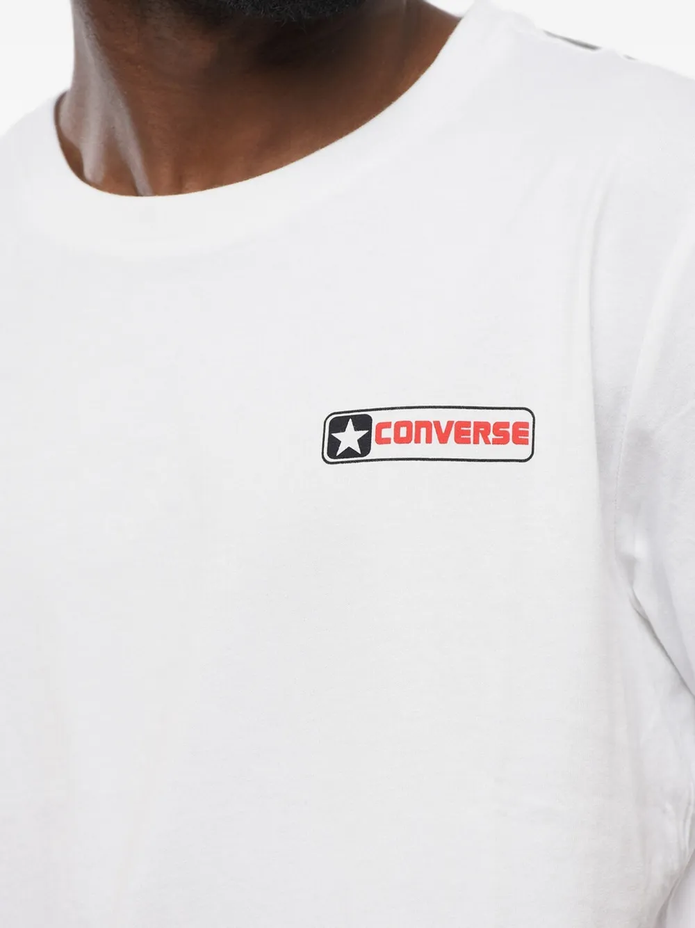Converse Logo-print T-shirt In White
