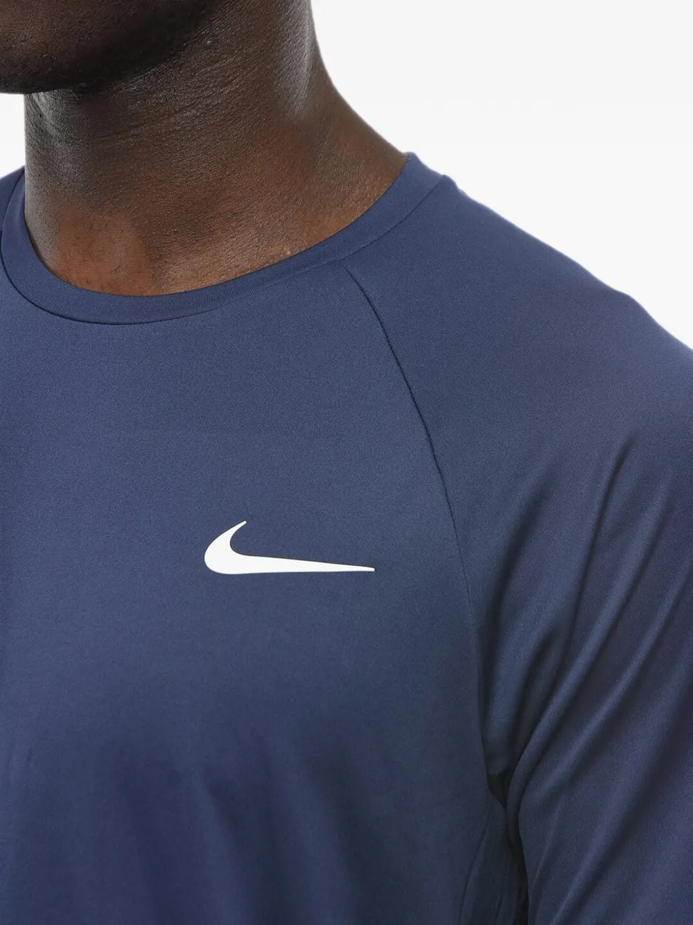 Nike Dri-Fit T-shirt met logo-print Blauw