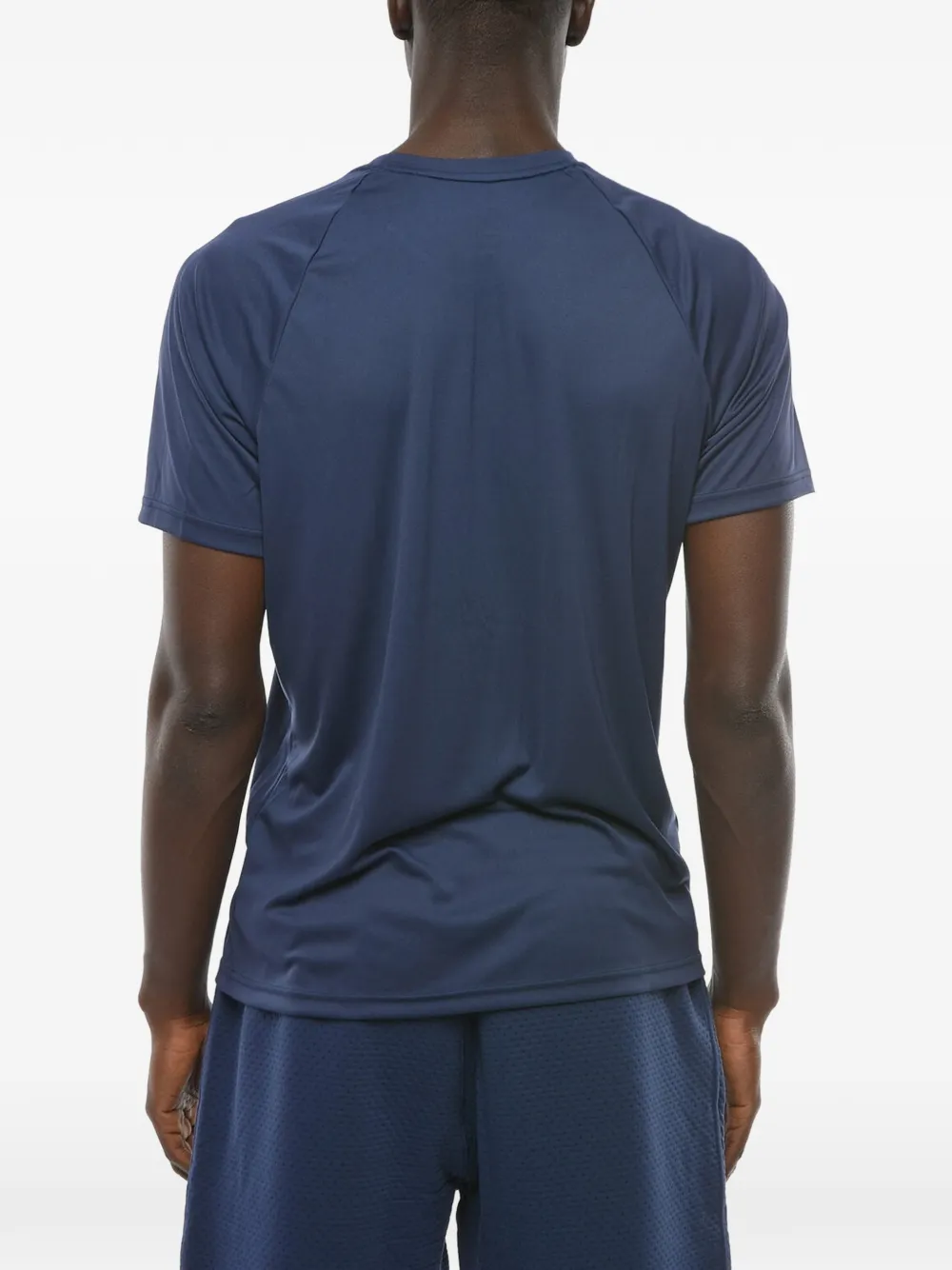 Nike Dri-Fit T-shirt met logo-print Blauw