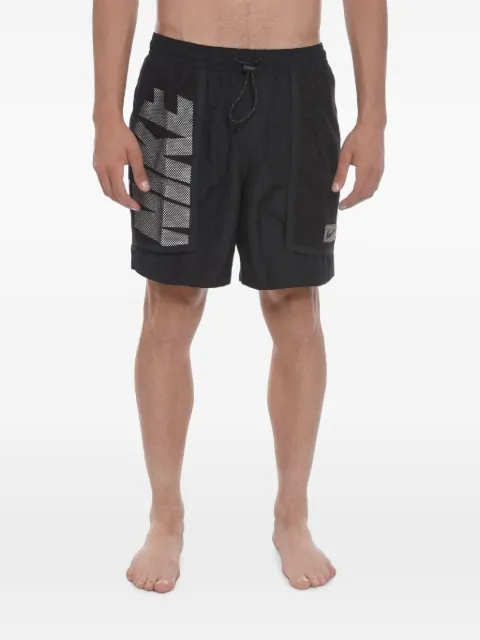 Nike logo-print swim shorts