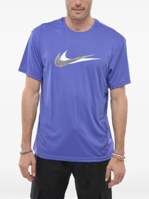 Nike Stacked Swoosh Logo-print T-shirt