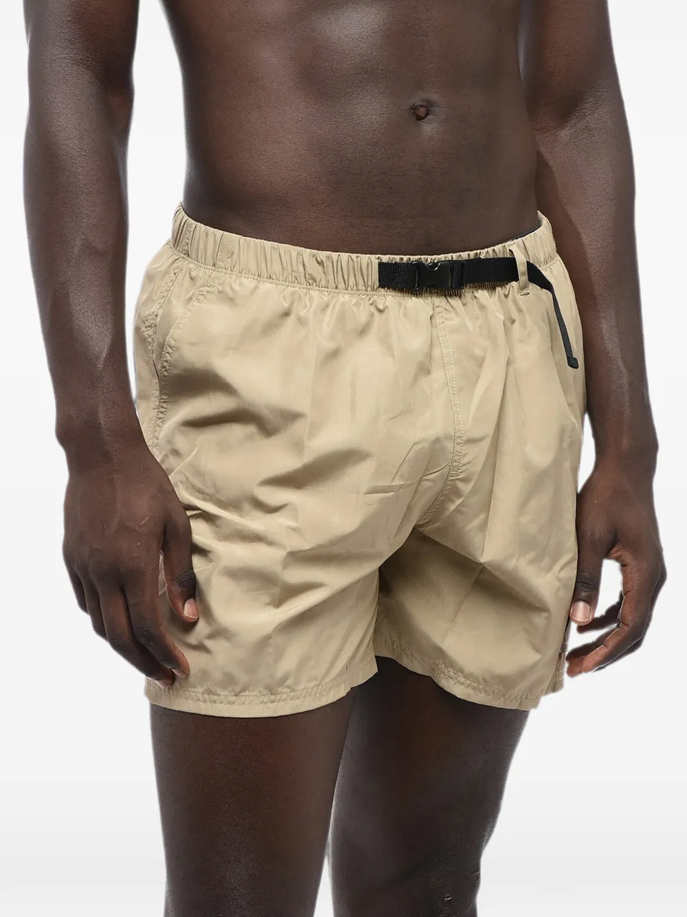Nike Belted Swim Shorts In Neutrals