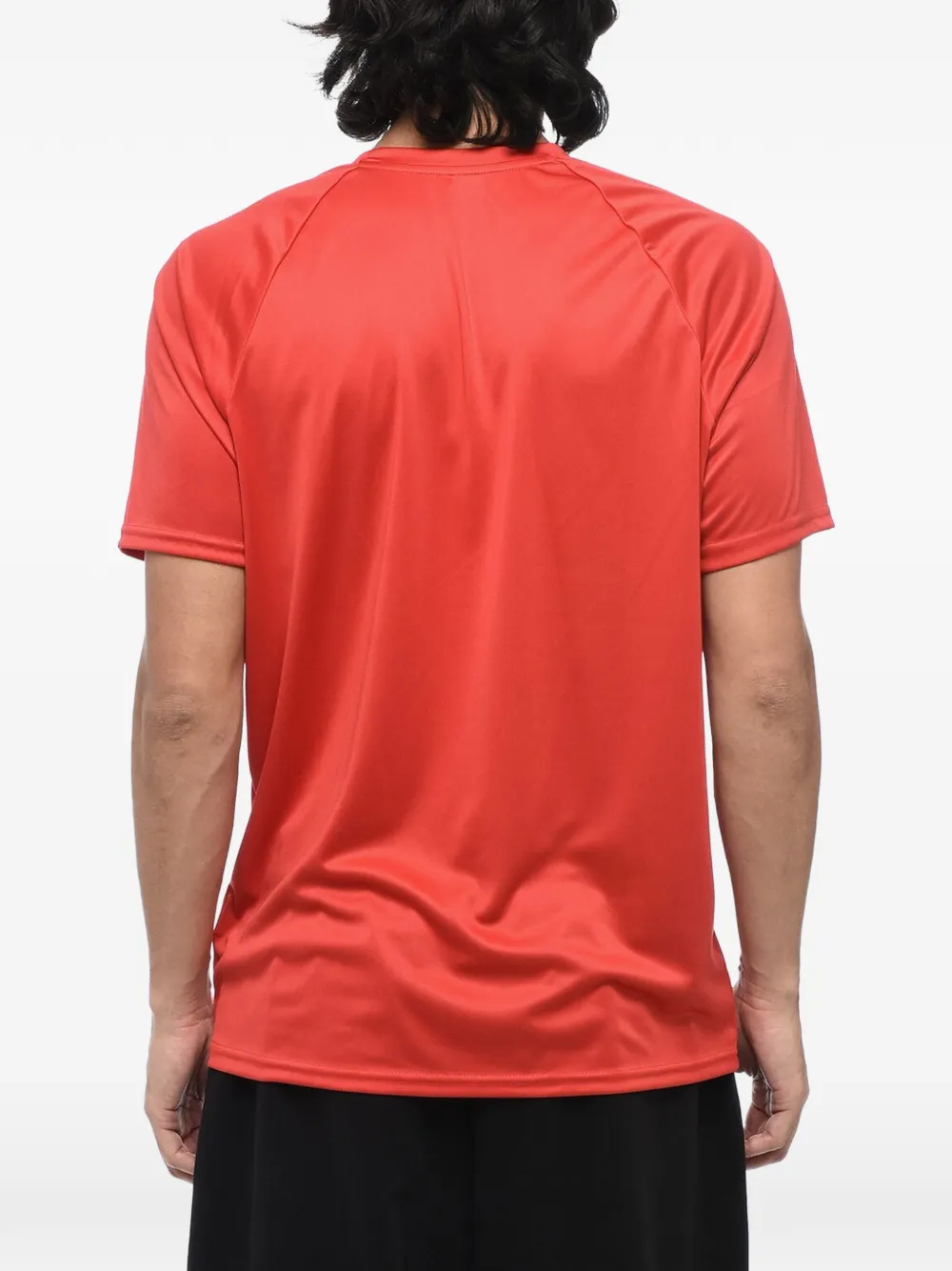 Nike T-shirt met logoprint Rood