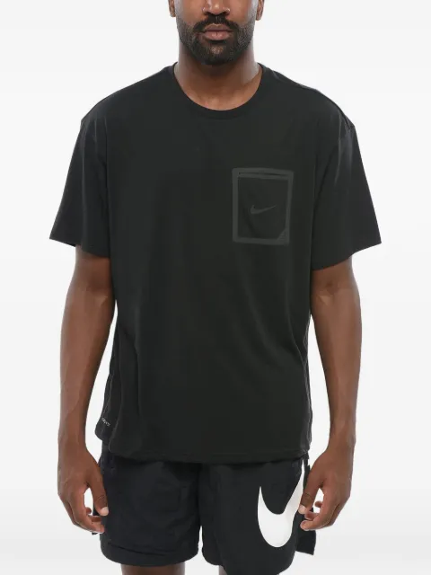 Nike logo-print chest-pocket T-shirt