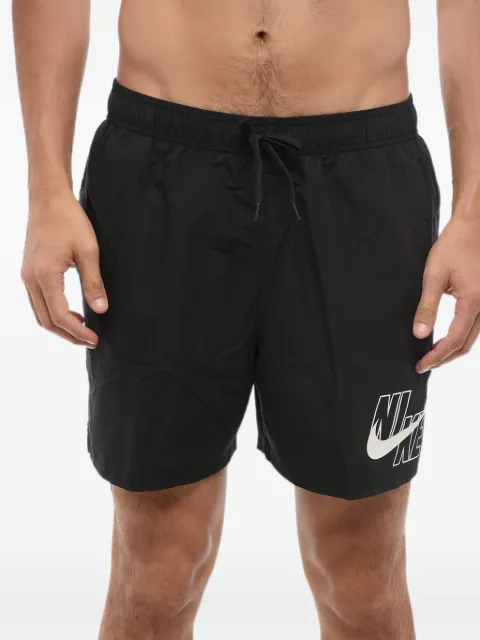 Nike Breaker logo-print elasticated swim trunks