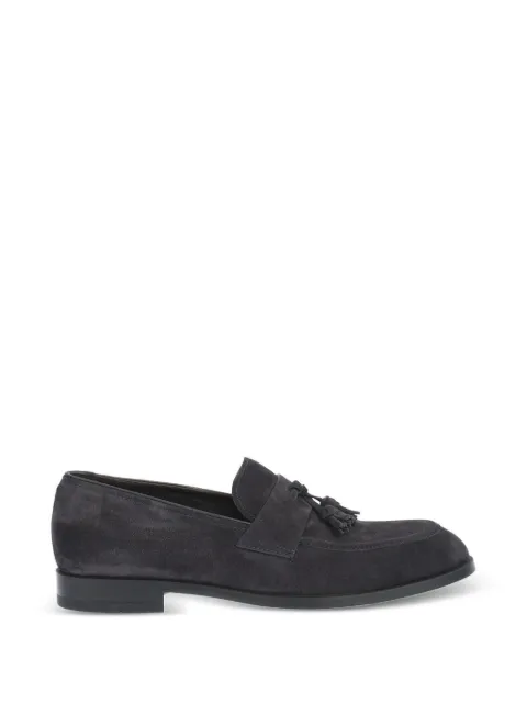 Zegna tassel-detail suede loafers