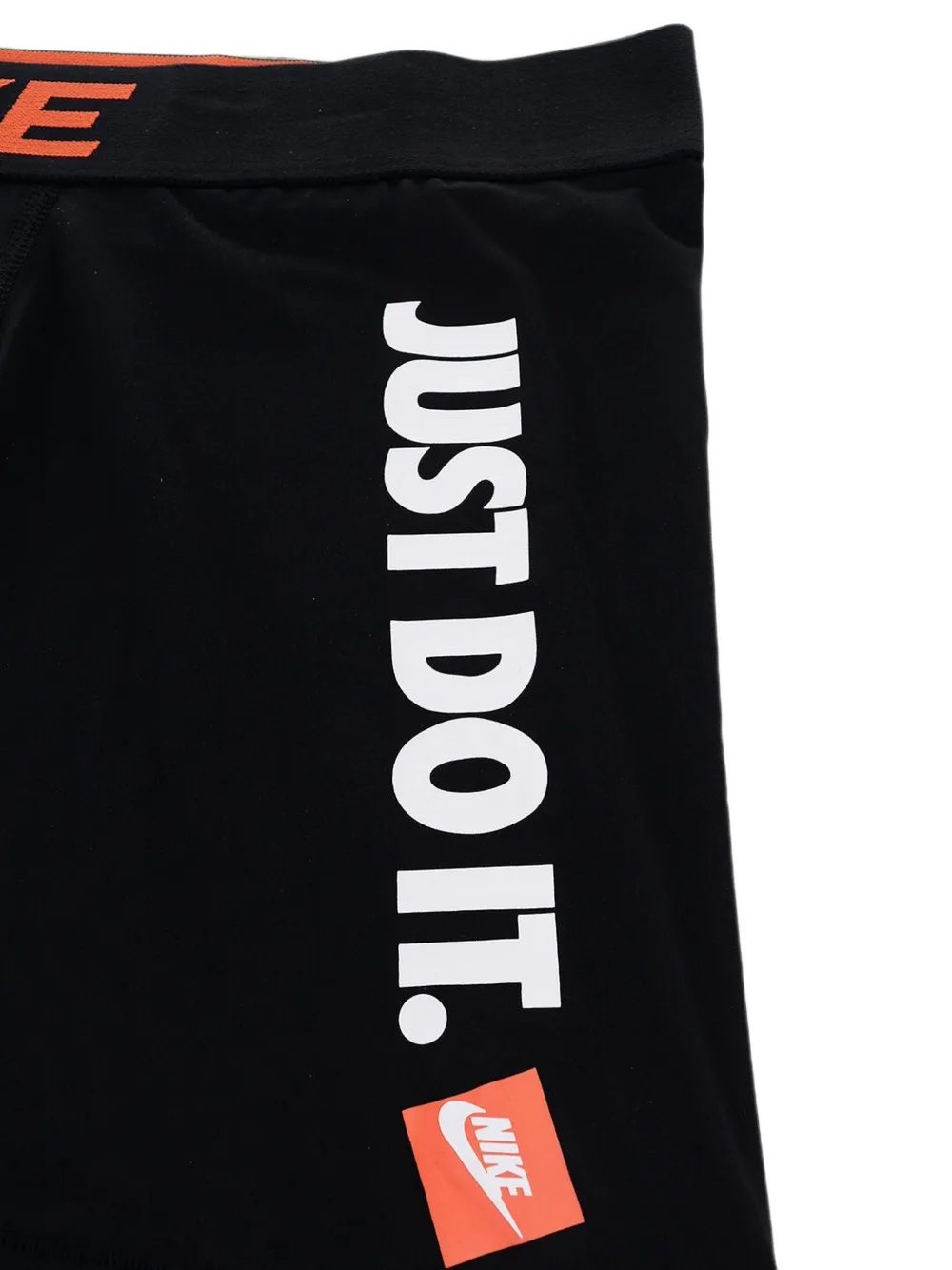 Nike Logo-waistband Boxer Briefs In Black