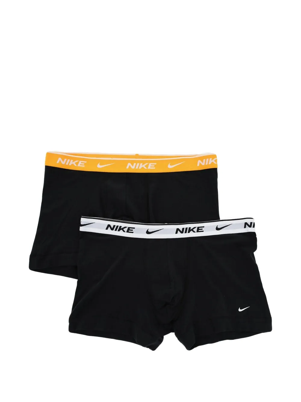 Nike Everyday Cotton Stretch Boxers (set Of Two) In Black