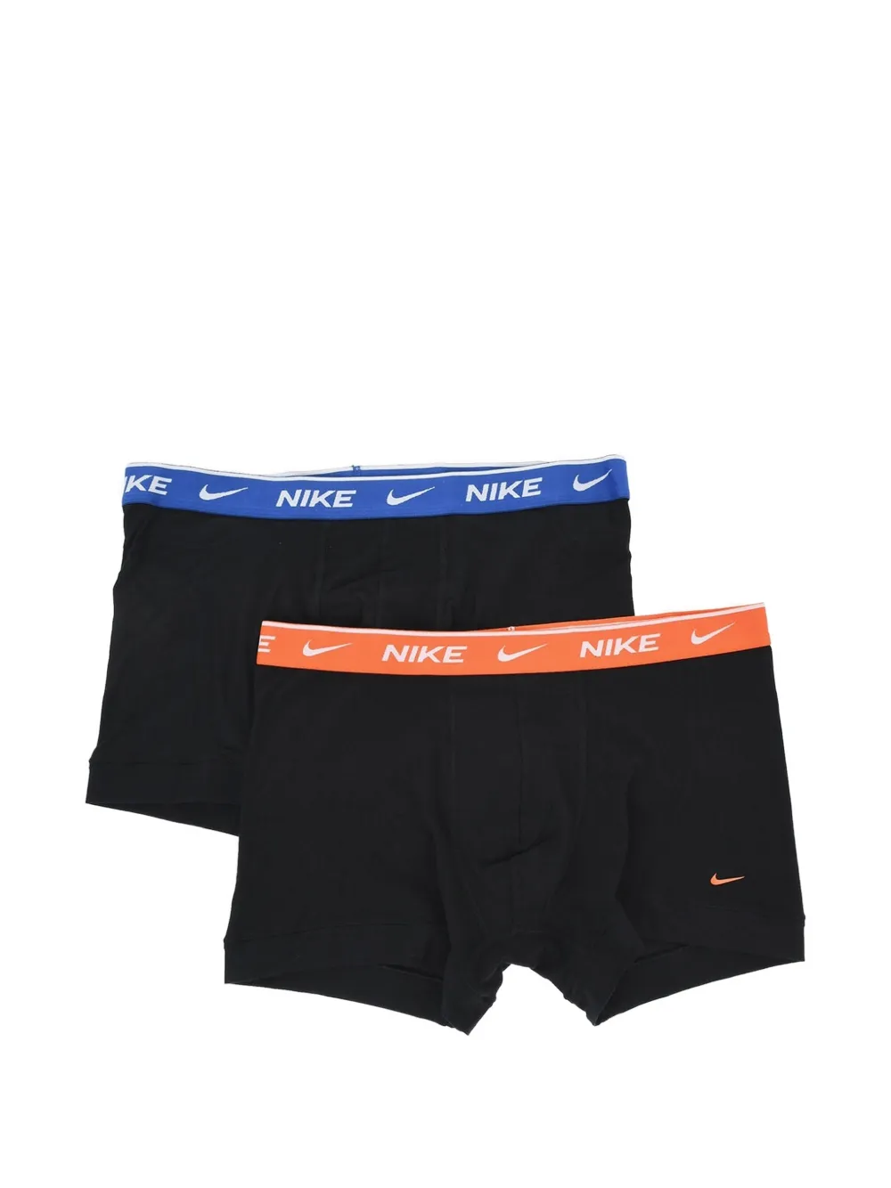 Nike Everyday Cotton Stretch Boxers (set Of Two) In Black
